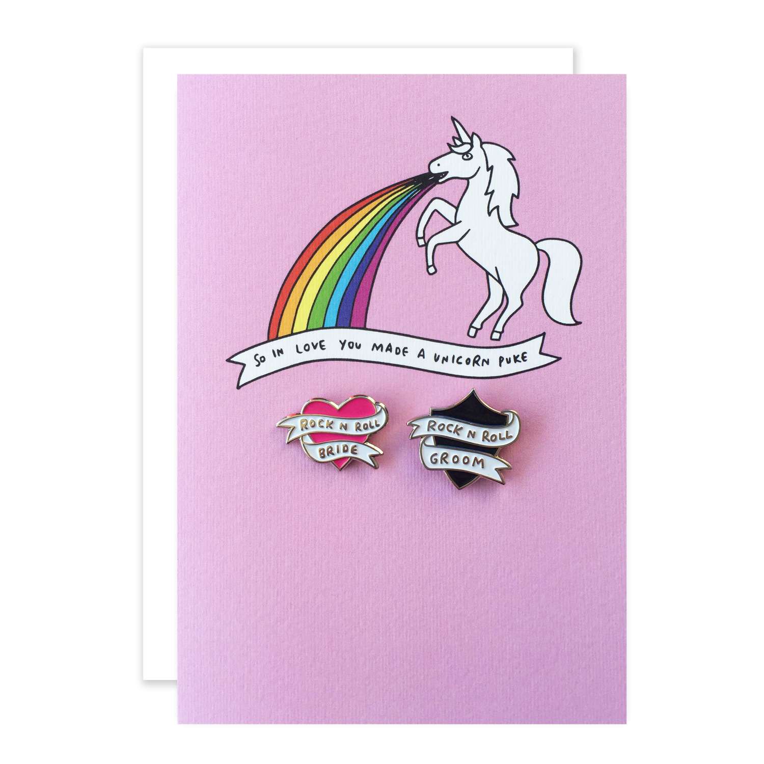 rocknrollbride x veronica dearly wedding cards with pins (2)