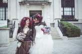 steampunk, London, Wes Anderson and Woody Allen wedding (26)