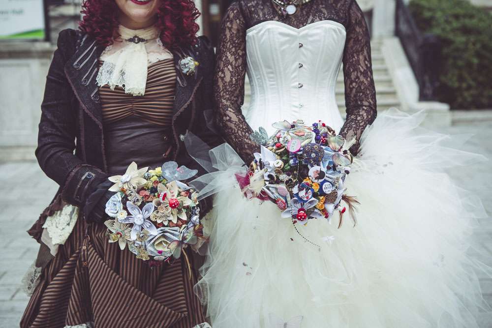 steampunk, London, Wes Anderson and Woody Allen wedding (27)