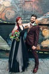 A Black Wedding Dress, Graffiti and Halloween in East London (21)