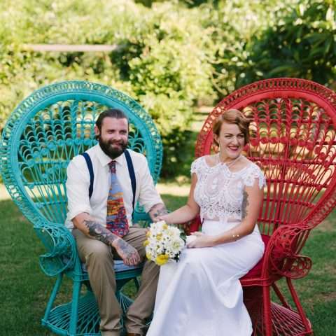 Kitschy, Vintage, Colourful & Quirky Wedding Down Under (18)