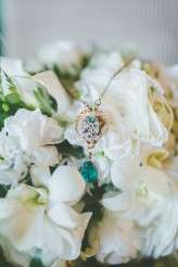 green wedding dress paper cranes nz wedding (2)