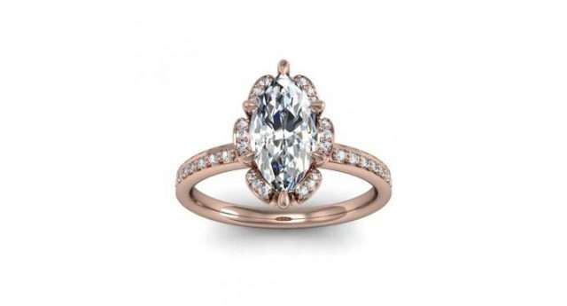 Alternative Engagement Ring Rose Gold (8)