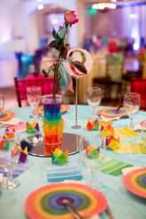 Lively rainbow wedding in Texas (34)