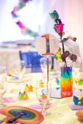 Lively rainbow wedding in Texas (39)