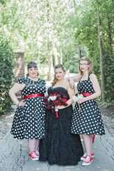 Red & Black Rockabilly Wedding (11)