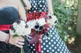 Red & Black Rockabilly Wedding (12)