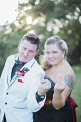 Red & Black Rockabilly Wedding (34)