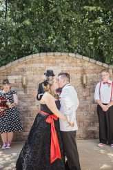 Red & Black Rockabilly Wedding (6)