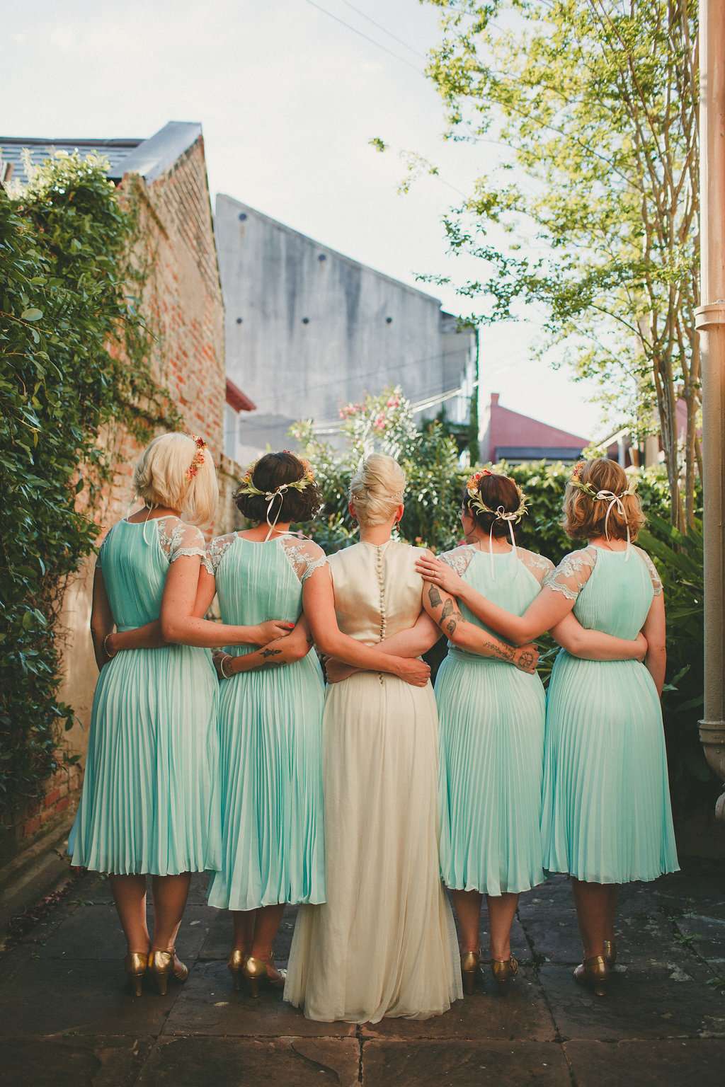 Vintage New  Orleans  Wedding   Rock n Roll Bride