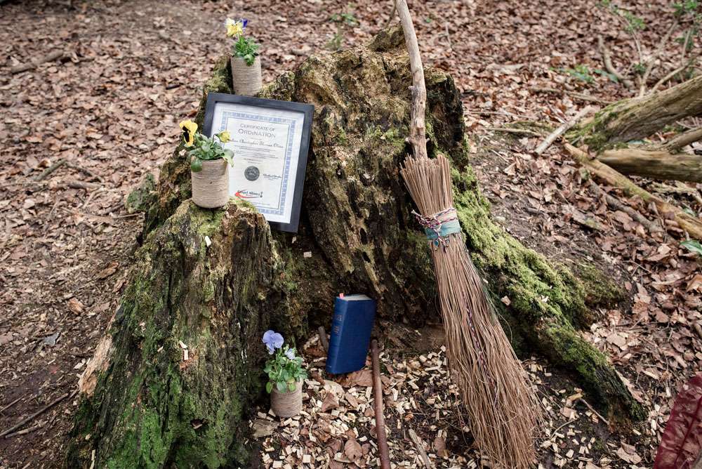 homemade woodland witch doctor wedding (1)