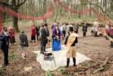 homemade woodland witch doctor wedding (12)