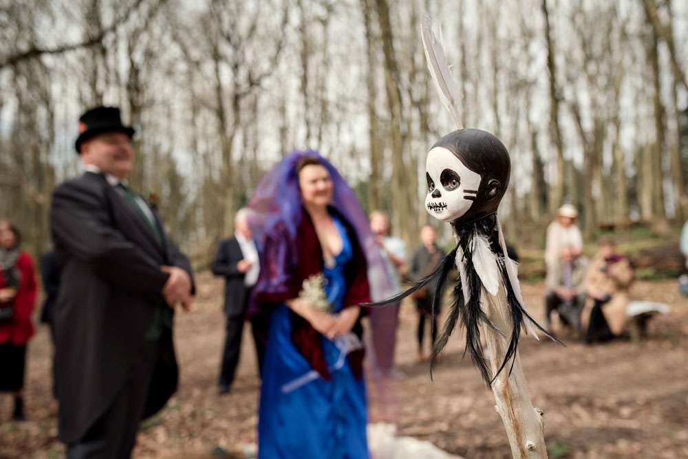 homemade woodland witch doctor wedding (13)