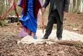 homemade woodland witch doctor wedding (20)