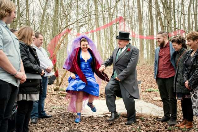 homemade woodland witch doctor wedding (21)