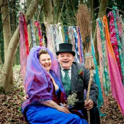 homemade woodland witch doctor wedding (23)