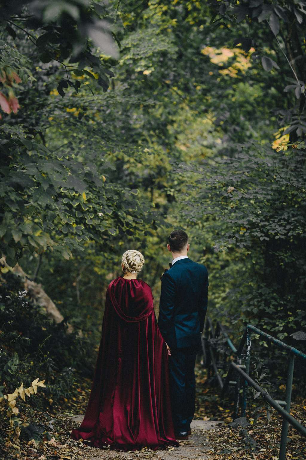 Red bridal cape clearance
