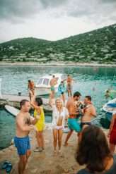 beach party boat wedding (54)