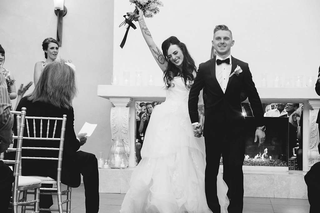black and white rocknroll wedding (13)