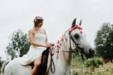 Bohemian Fairytale Dream Wedding with Horses (37)