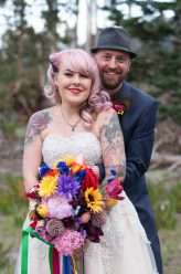 Colourful Comic Book Wedding in Two Parts (16)