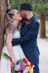 Colourful Comic Book Wedding in Two Parts (19)