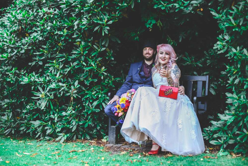 Colourful Comic Book Wedding in Two Parts (53)