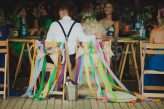 Colourful DIY Wedding in an Aircraft Hangar (59)