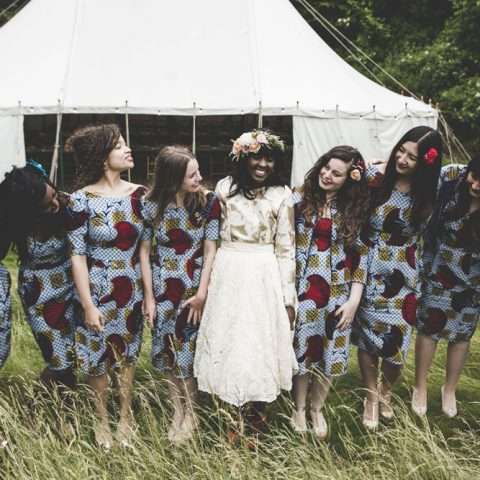 Colourful Wedding Inspired by African Prints and Scotland (34)