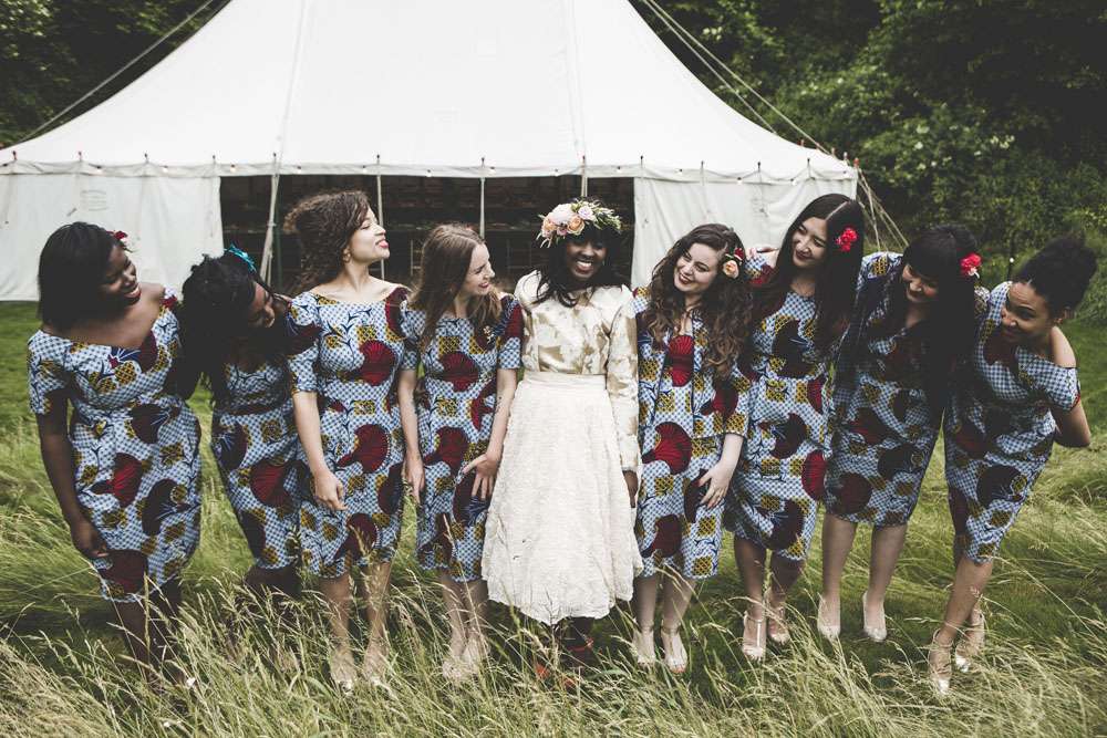 Colourful Wedding Inspired by African Prints and Scotland (34)