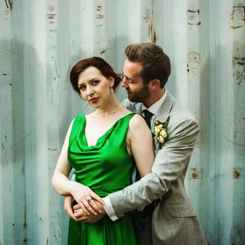 Green Dress Wedding at Trinity Buoy Wharf – Matt Parry Photography (45)