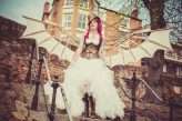 Just loved yesterday’s Steampunk bride and groom,  Jo-Anne and I