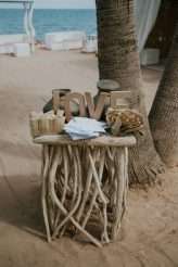 Chilled Beach Wedding Inspired by Bougenvillia (34)