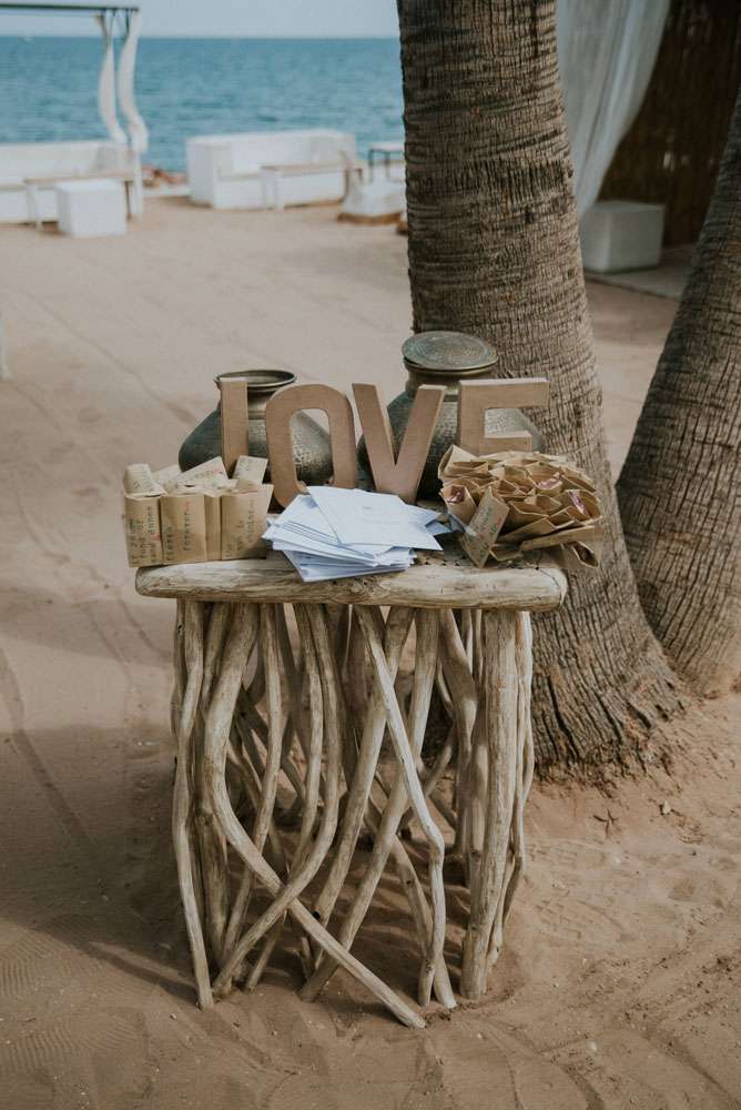 Chilled Beach Wedding Inspired by Bougenvillia (34)