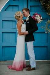 Chilled Beach Wedding Inspired by Bougenvillia (46)