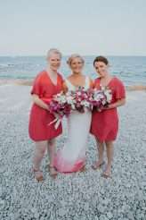Chilled Beach Wedding Inspired by Bougenvillia (54)