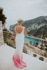 Chilled Beach Wedding Inspired by Bougenvillia (7)