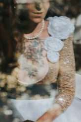 Eclectic, Sparkly Wedding with Rustic Touches (11)