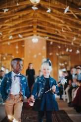 Eclectic, Sparkly Wedding with Rustic Touches (24)