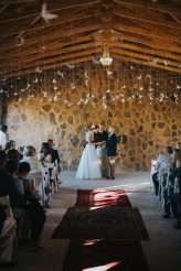 Eclectic, Sparkly Wedding with Rustic Touches (26)