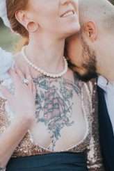 Eclectic, Sparkly Wedding with Rustic Touches (53)