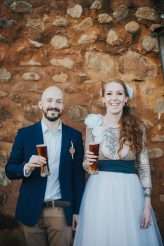 Eclectic, Sparkly Wedding with Rustic Touches (69)