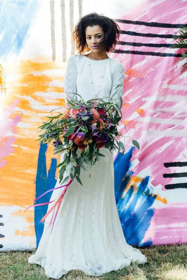 Kent wedding photographer- Fern and Field wedding venue styled bridal shoot