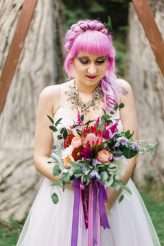 Once Upon a Dream Bohemian Woodland Fairytale Wedding (19)