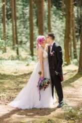 Once Upon a Dream Bohemian Woodland Fairytale Wedding (27)