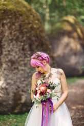 Once Upon a Dream Bohemian Woodland Fairytale Wedding (39)