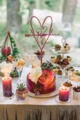 Once Upon a Dream Bohemian Woodland Fairytale Wedding (73)