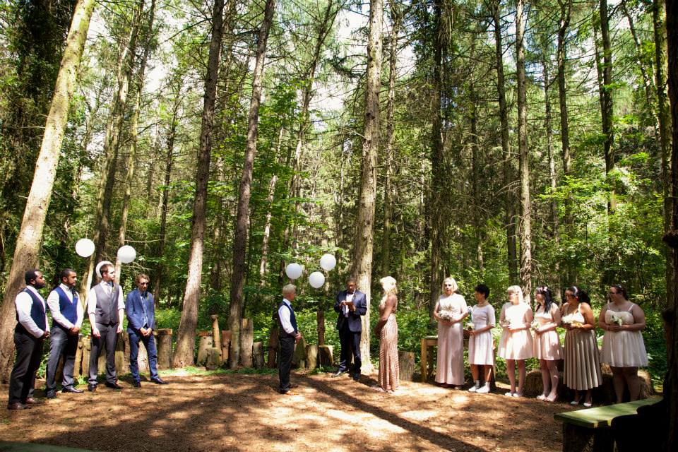 Chilled Out Three-Day Woodland Wedding (12)