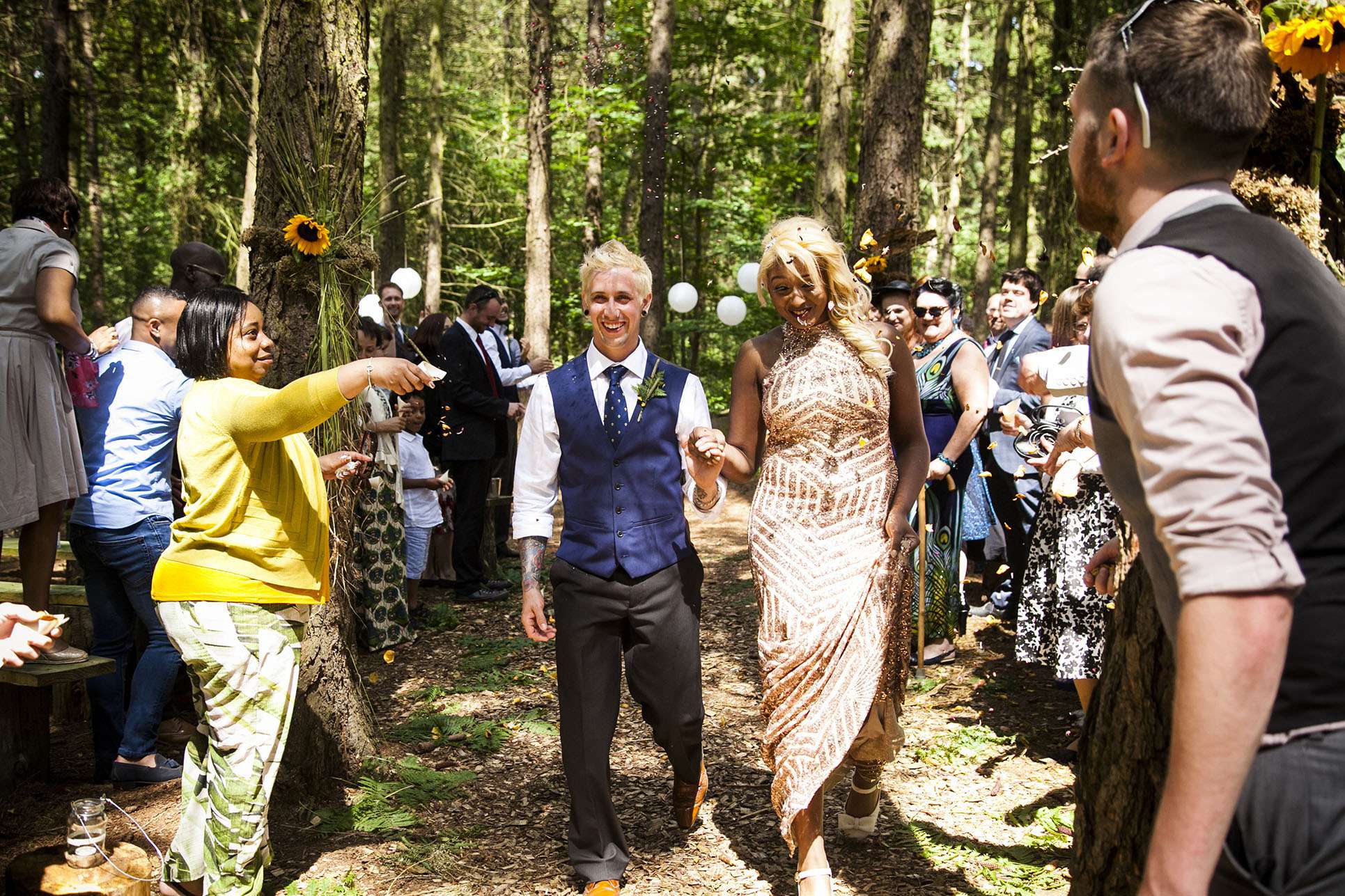 Chilled Out Three-Day Woodland Wedding (15)