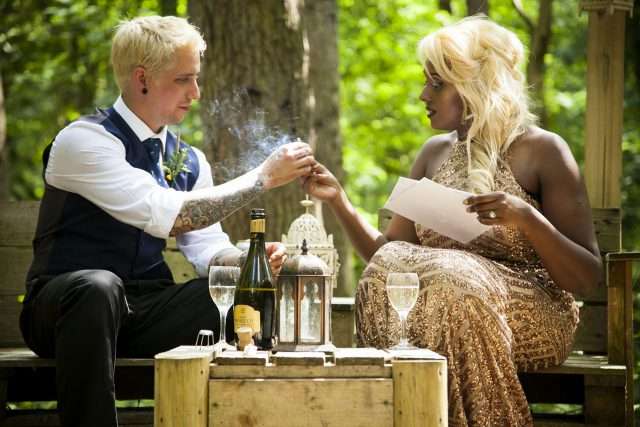 Chilled Out Three-Day Woodland Wedding (9)